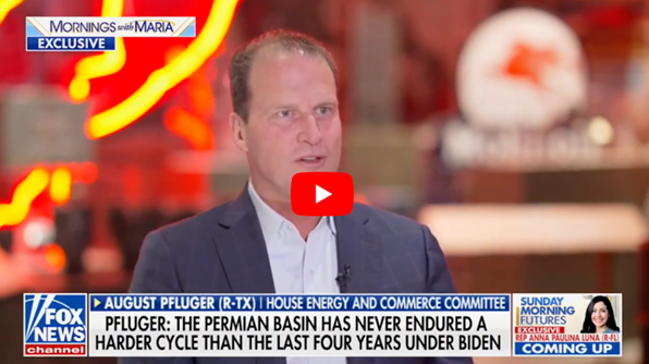 PREVIEW: Maria Bartiromo Joins Rep. Pfluger in the Permian Basin